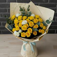 Букет цветов из:  Розы в Федотово