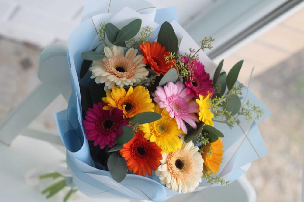 Букет цветов из: Герберы в Федотово