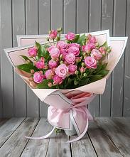 Букет Розовый кустик в Федотово