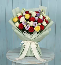 Букет цветов из:  Розы в Федотово