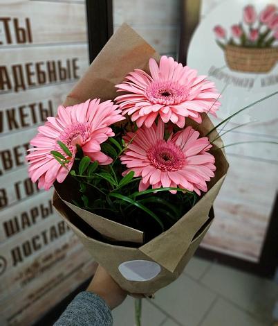 Букет цветов из: Герберы в Федотово
