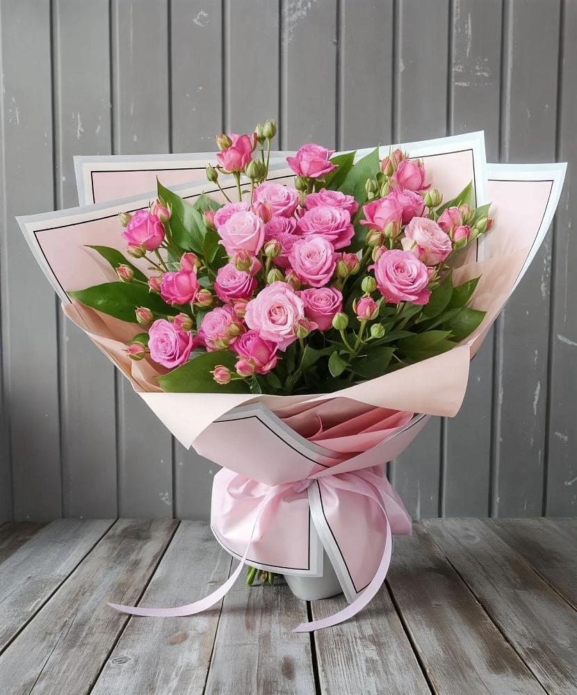 Букет Розовый кустик в Федотово