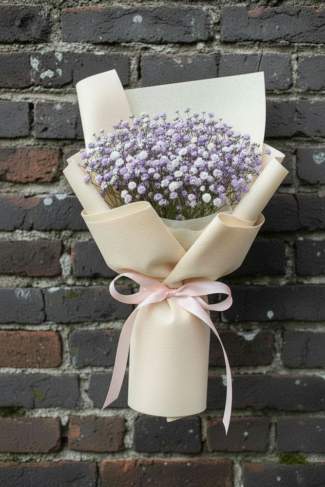 Букет цветов из: Гипсофила в Федотово