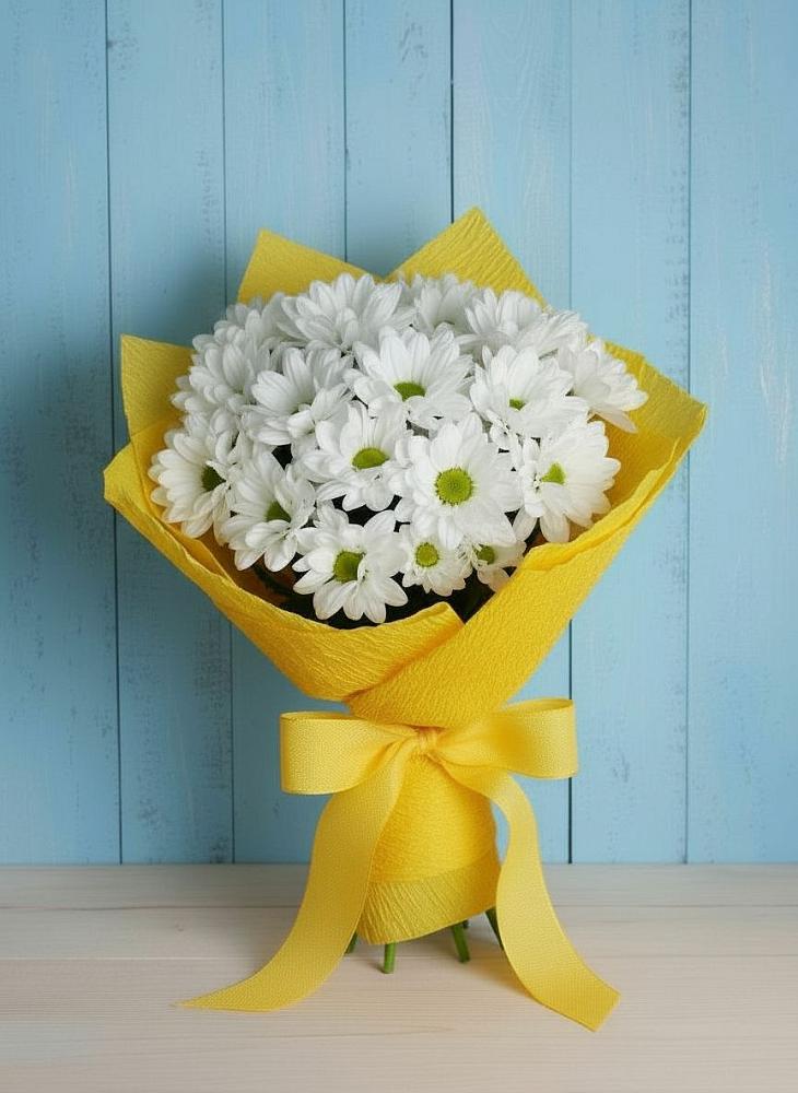 Букет цветов из: Хризантемы в Федотово