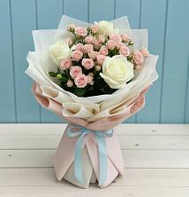 Букет цветов из:  Розы в Федотово