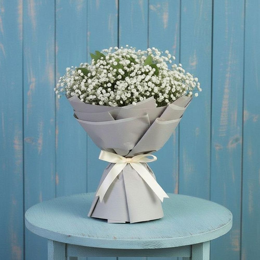 Букет цветов из: Гипсофила в Федотово