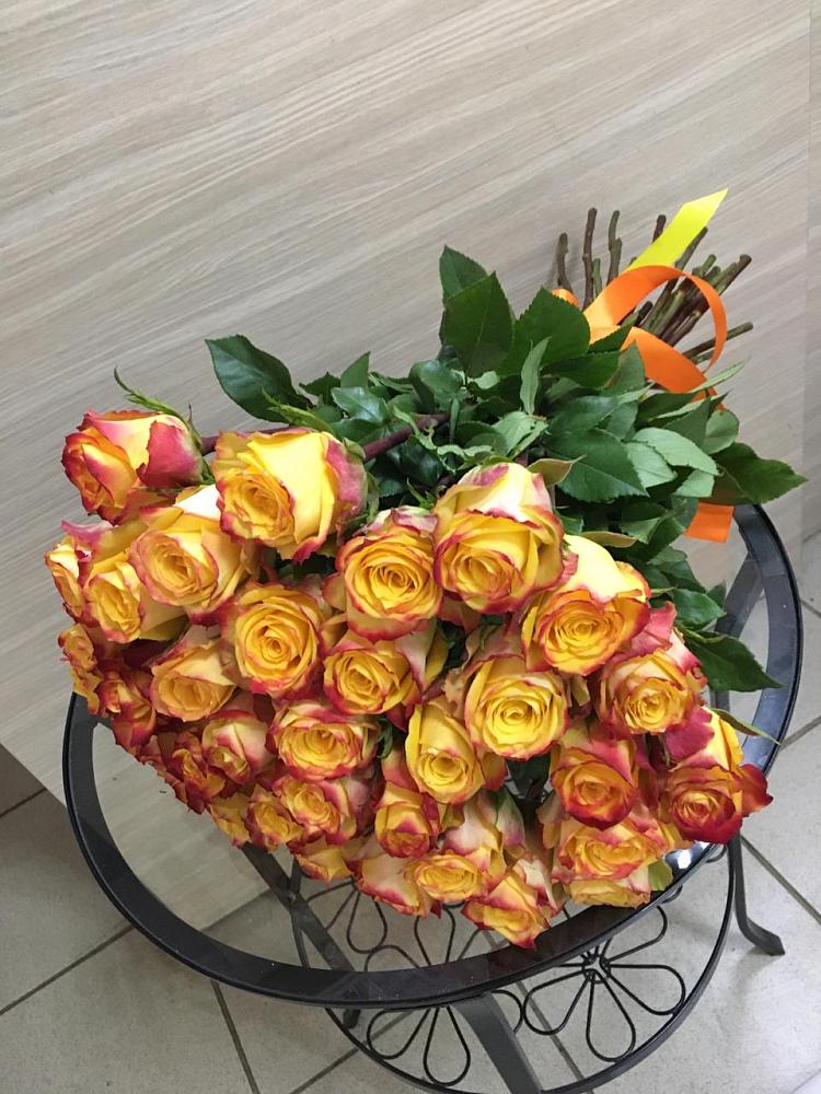 Букет Желтые розы в Федотово