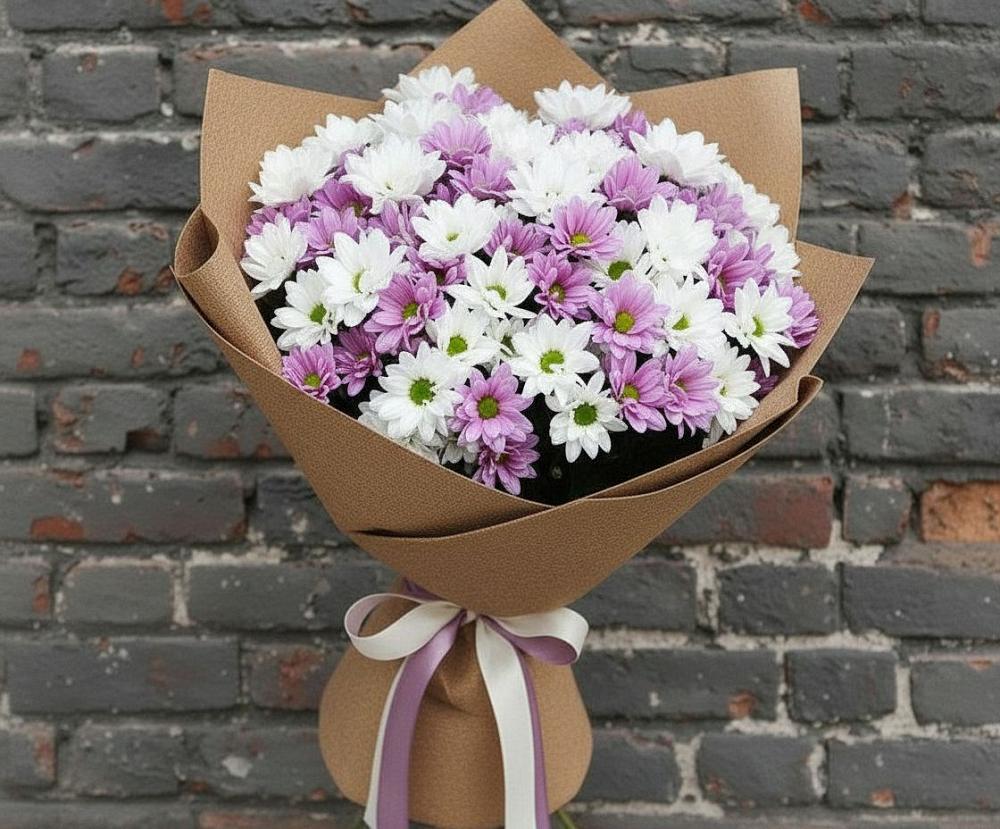 Букет цветов из: Хризантемы в Федотово