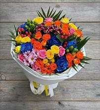 Букет цветов из:  Розы и Хризантемы #REPLACE_PRED# Федотово