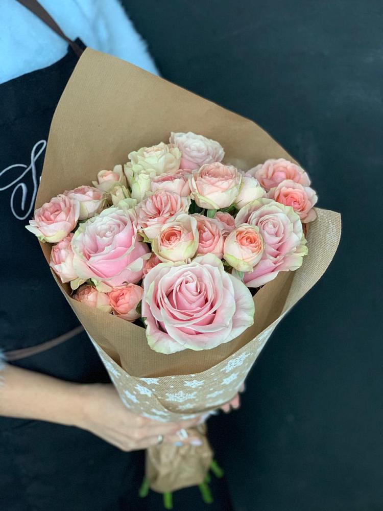 Букет цветов из: Хризантемы и Розы в Федотово