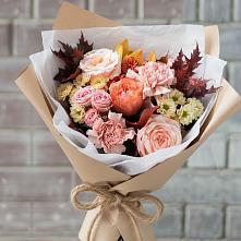 Букет цветов из:  Гвоздики, Хризантемы и Розы в Федотово