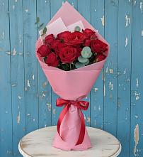 Букет цветов из:  Розы в Федотово