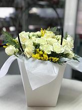 Цветочная композиция из Розы  в Федотово