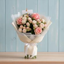 Букет цветов из:  Розы в Федотово